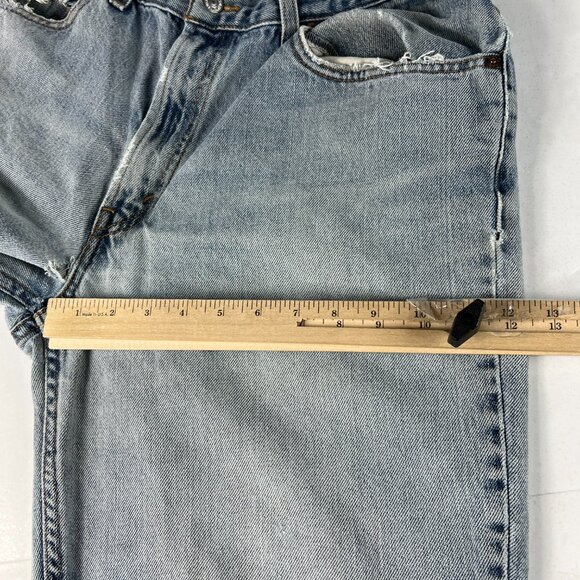 Y2K Levi's Jeans Men Measured 33x30* 560 Loose Taper Blue Grunge Denim Tag 34x32 - Picture 14 of 16